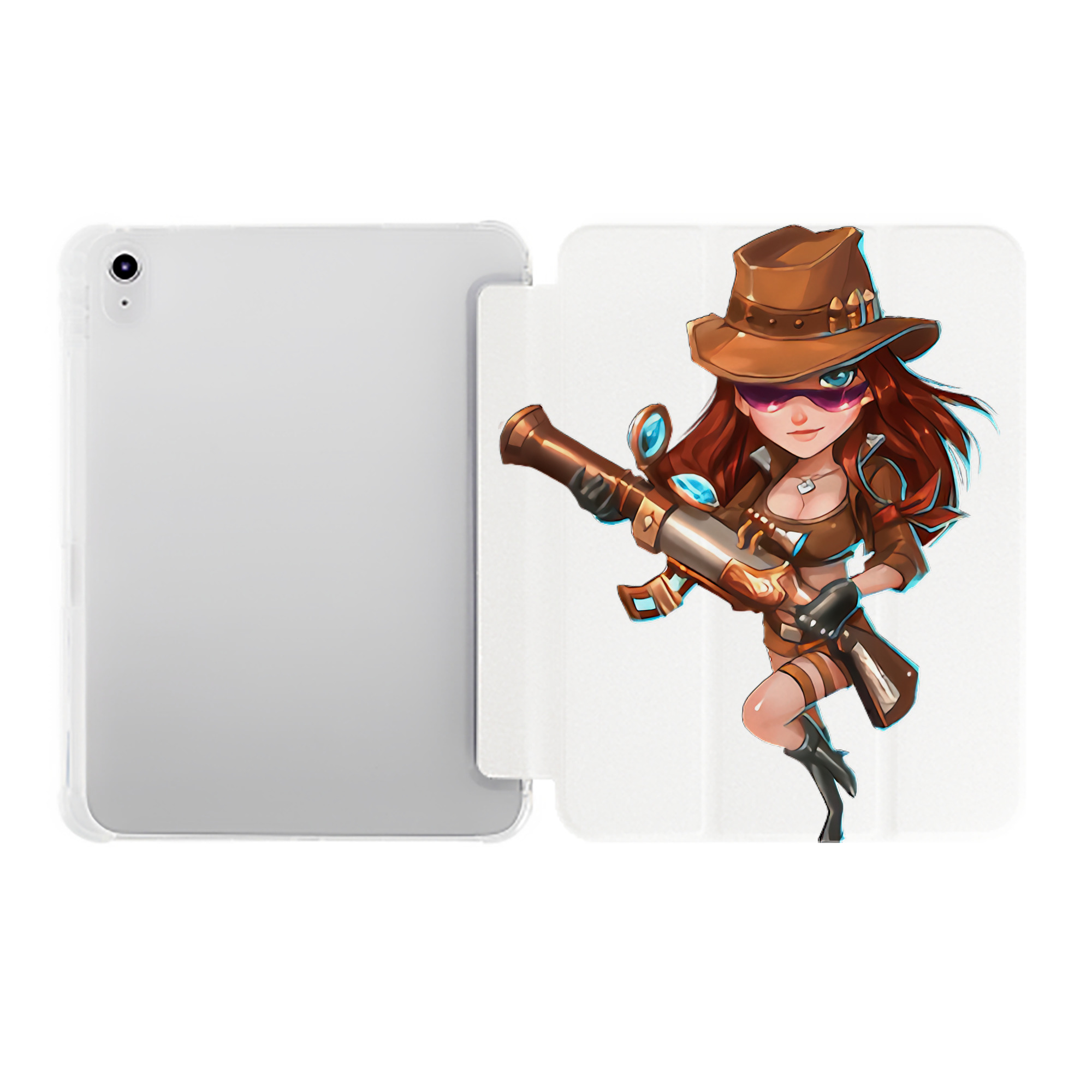 （画像用） リーグ・オブ・レジェンド League of Legends LOL IPad ケース ペン収納付き 三つ折りスタンド PUレザー×シリコン 対応機種9.5/10.5/10.9インチ